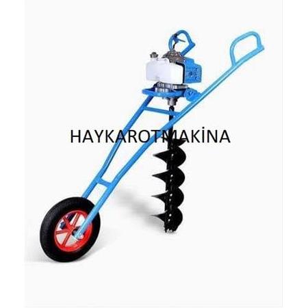 PORTATİF ŞASE TOPRAK BURGU MAKINASI